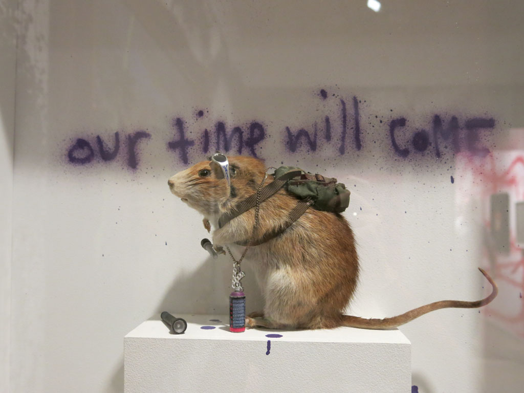 banksy is more than just amazing stencil work