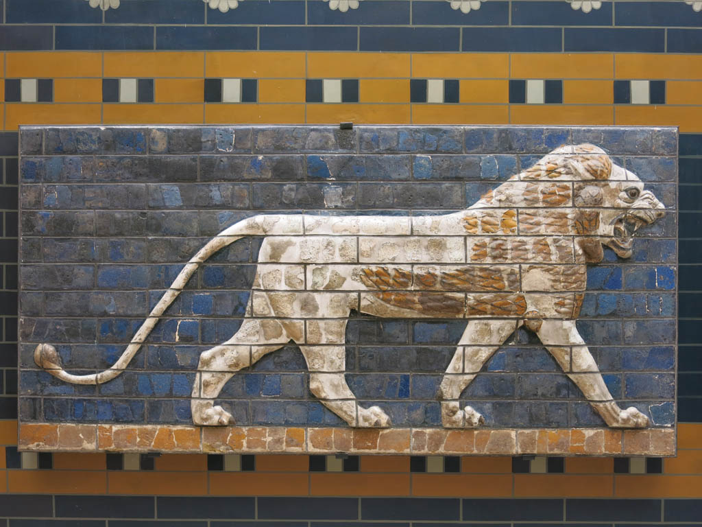 ancient lion