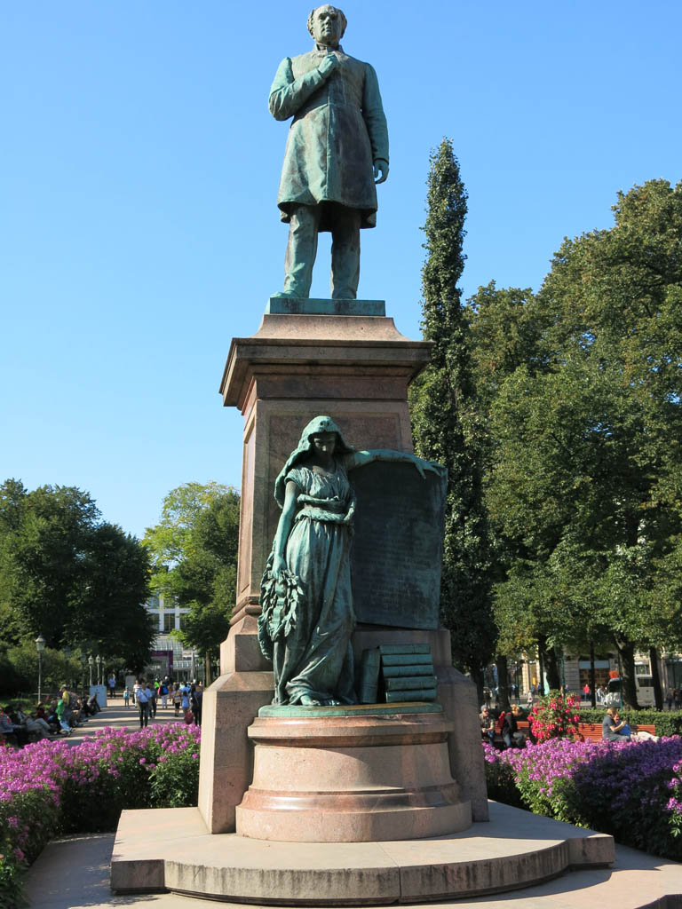 statues in the park