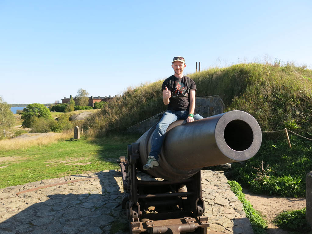 riding the cannon
